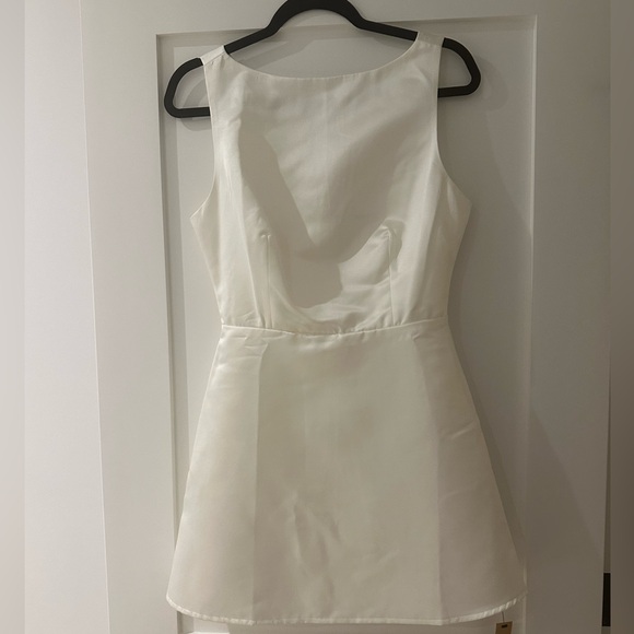 NWT Reformation Zenni Dress in Pale Yellow - Picture 3 of 8